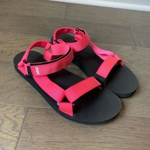 Pink Victoria secret Sandles